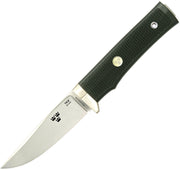 Fällkniven Tre Kronor Fixed Blade Knife — 3G / Black [FNTK2] — product view 1