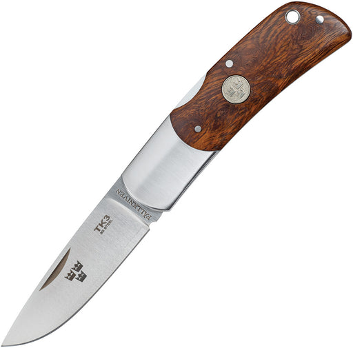 Fällkniven Tre Kronor Lockback Ironwood Folding Knife — 3G [FNTK3IC] — product view 1