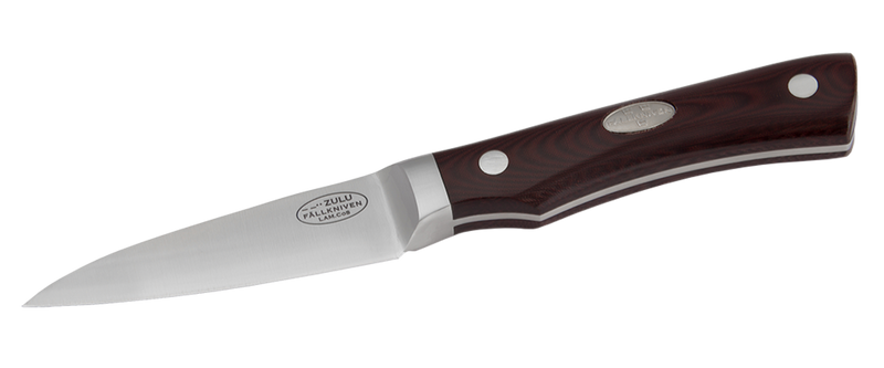 Fällkniven CMT Chefs Zulu Knife — Laminate cobalt / Red [FNZULU] — product view 2