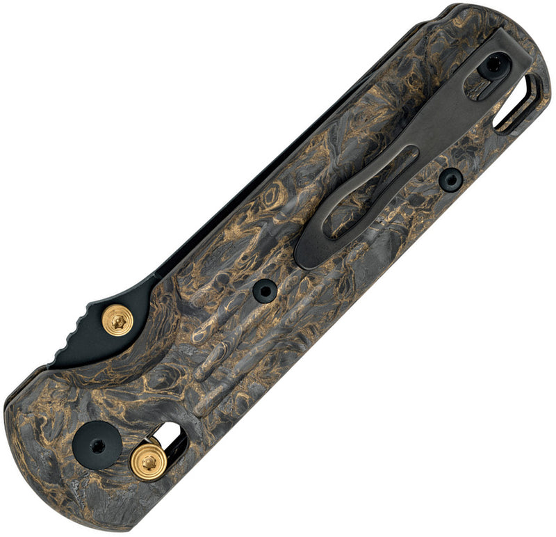 Fox GABI Crossbar Lock Gold DM Folding Knife [FOX451DMG] — product view 3