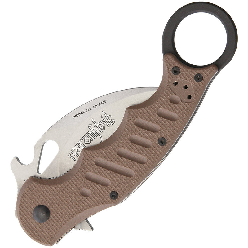 Fox Karambit Dark Earth G-10 Stone Folding Knife [FOX479ESW] — product view 2