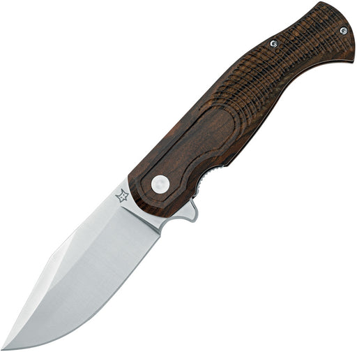 Fox Eastwood Tiger Liner Lock Zebra Wood Folding Knife [FOX524ZW] — product view 1
