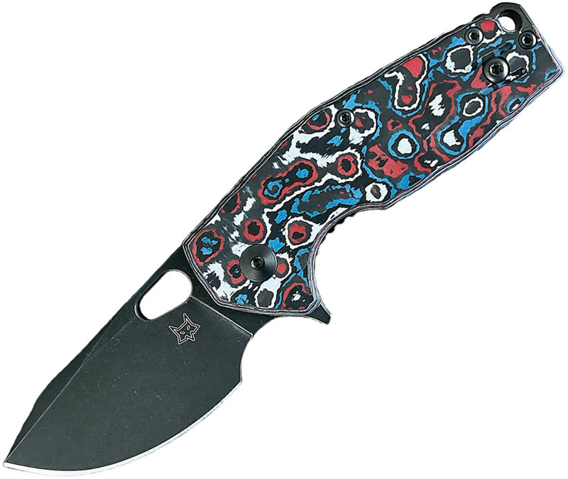 Fox Suru Liner Lock Nebula Carbon Fiber Folding Knife [FOX526LINE] — product view 1