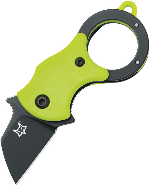 Fox Mini-Ta Liner Lock Green Folding Knife [FOX536GB] — product view 1