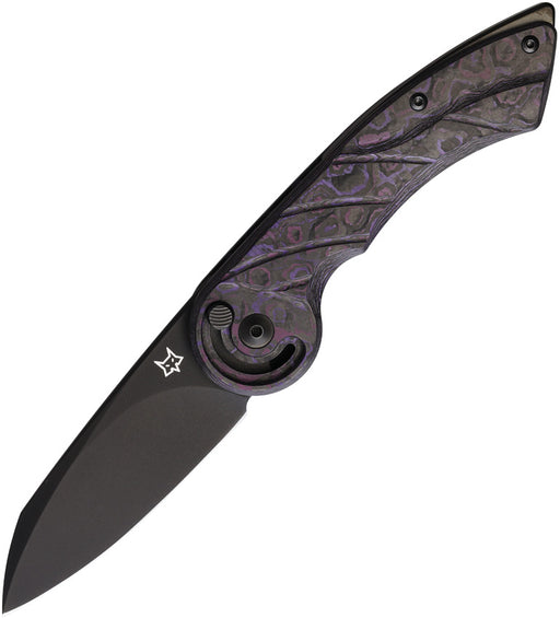 Fox Radius Lock Purple Fat Carbon Folding Knife [FOX550CFPA] — product view 1