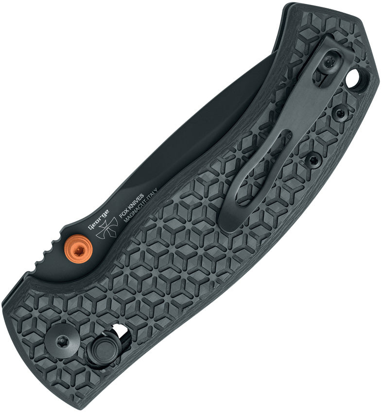 Fox Anzu VERSO Lock Black Carbon Fiber Folding Knife [FOX560CFOR] — product view 4