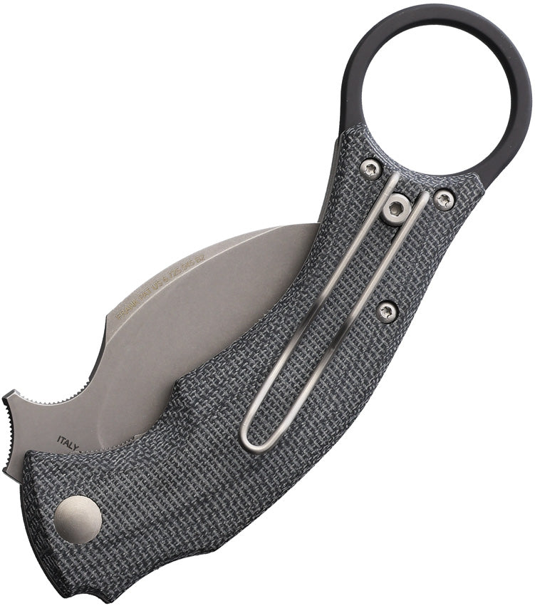 Fox Bastinelli BlackBird Karambit Folding Knife [FOX591MB] — product view 2