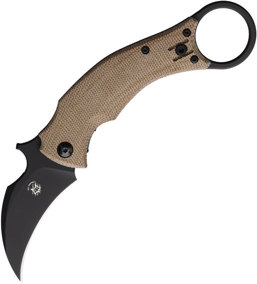 Fox Bastinelli BlackBird Karambit Folding Knife [FOX591MN] — product view 1