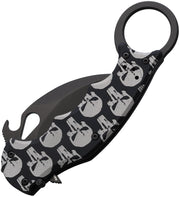 Fox Karambit Liner Lock Skull Folding Knife [FOX599ALB5] — product view 4