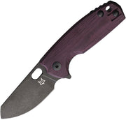 Fox Baby Core Liner Lock Burgundy Folding Knife [FOX608LIMB] — product view 1