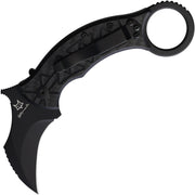 Fox Tribal K Karambit Liner Lock Carbon Fiber Folding Knife [FOX802CG10] — product view 1