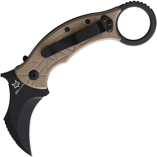 Fox Tribal K Karambit Liner Lock Folding Knife [FOX802CT] — product view 1