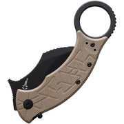 Fox Tribal K Karambit Liner Lock Folding Knife [FOX802CT] — product view 2