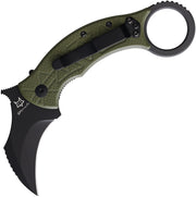 Fox Tribal K Karambit Liner Lock OD Folding Knife [FOX802OD] — product view 1