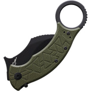 Fox Tribal K Karambit Liner Lock OD Folding Knife [FOX802OD] — product view 2