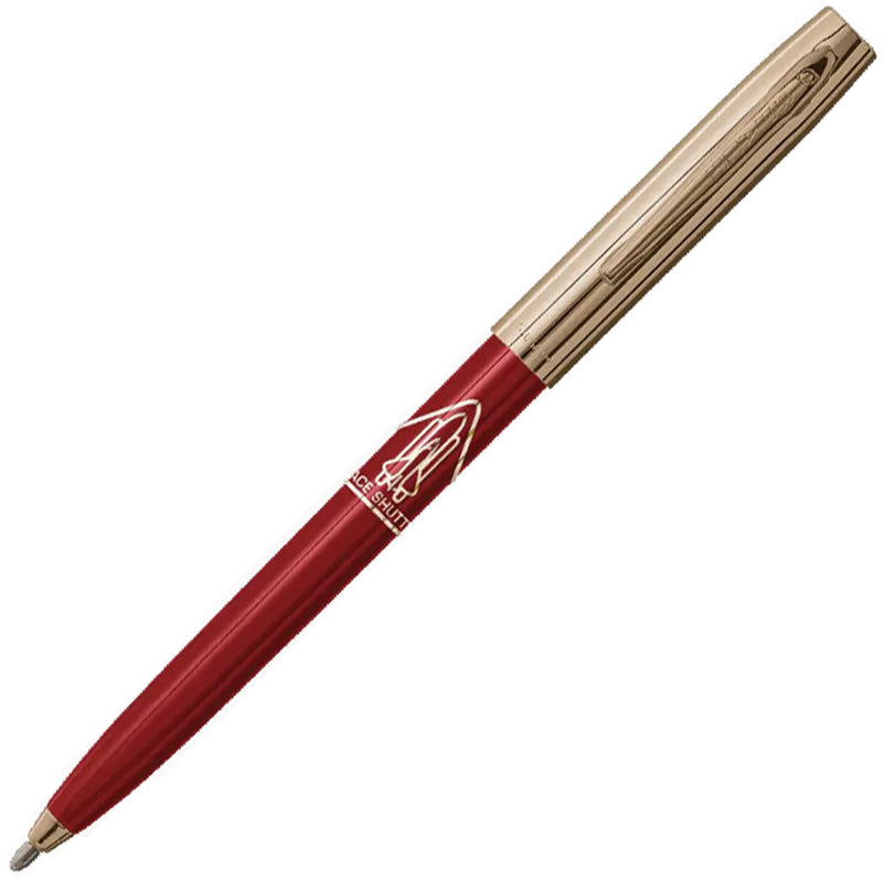 Fisher Space Pen Cap-O-Matic Space Shuttle Artwork Red Gold Pen [S294G-RED] - product view 1