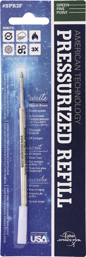 Fisher Space Pen Green Fine Ink Refill