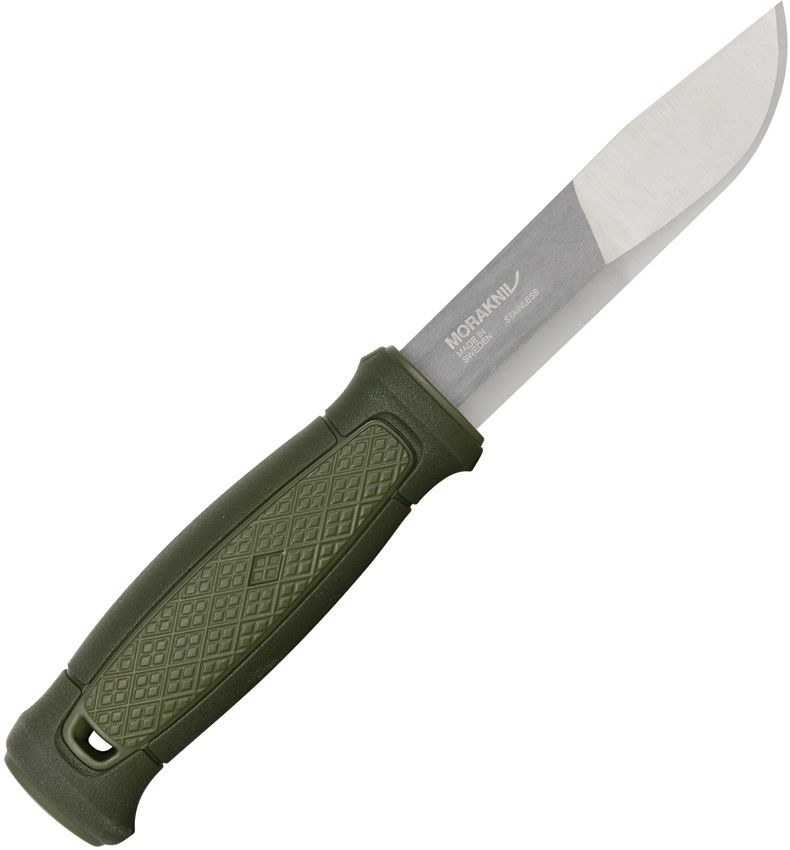 Mora Kansbol w/Survival Kit Green (4.25" Satin)