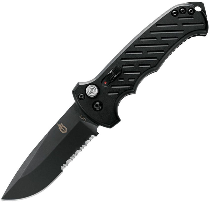 Gerber Auto 06 Button Lock Black [30-000377N]