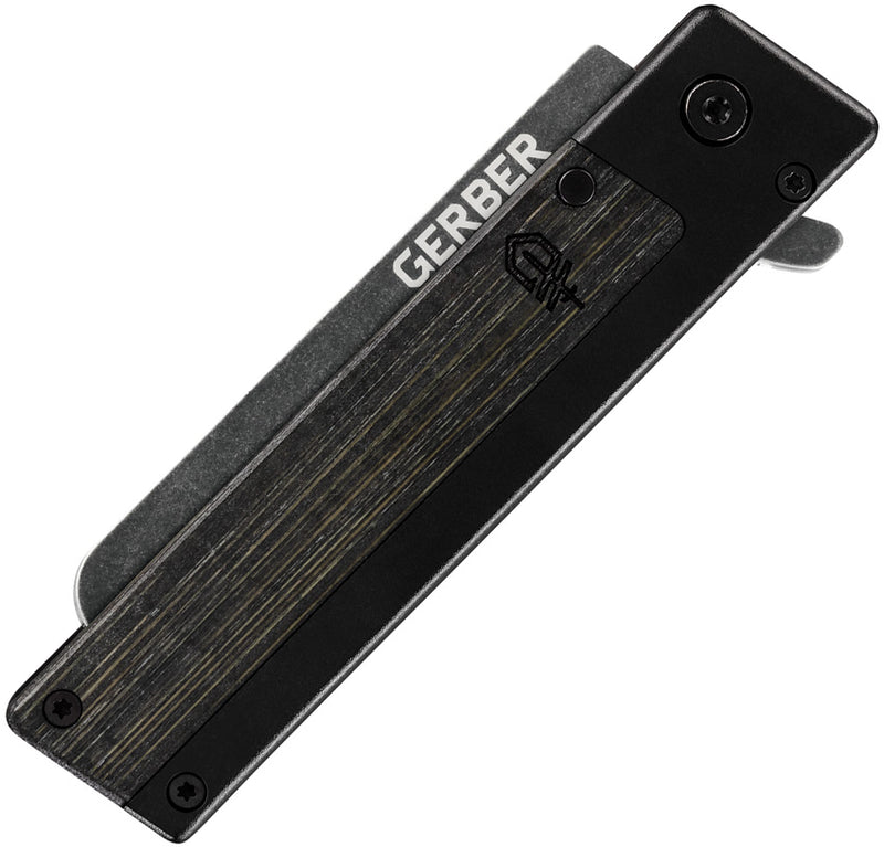 Gerber Quadrant Framelock Blk Folding Knife [1066488] — view 4