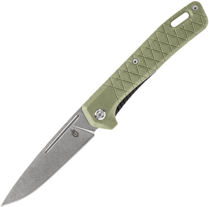 Gerber Zilch Linerlock Lichen Green Folding Knife [1067531] — view 1