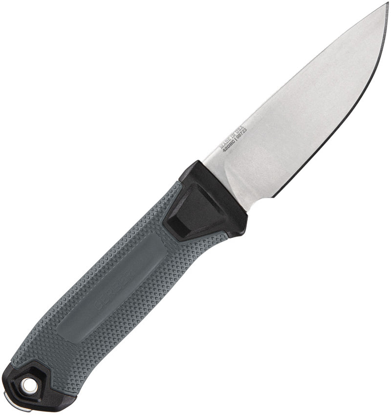 Gerber Strongarm Camp Gray Glass filled nylon (4.00" 420HC stainless) Fixed Blade Knife [1069217] - product view 2