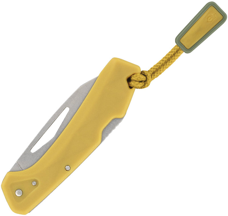 Gerber LST Lockback Yellow Folding Knife [1074521] — view 2