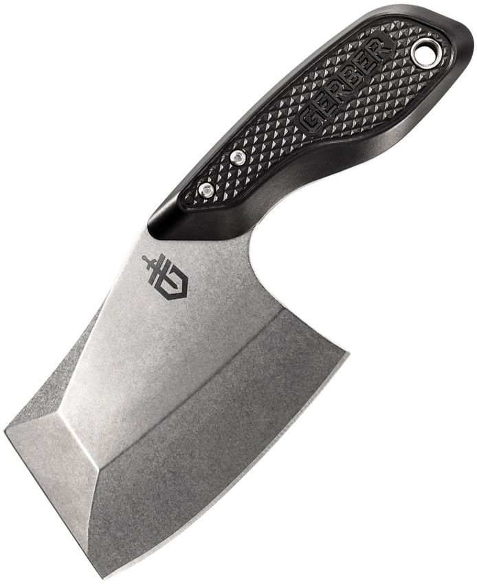 Gerber Tri-Tip Mini Cleaver Black Nylon (3" Stonewash) [30-001693]