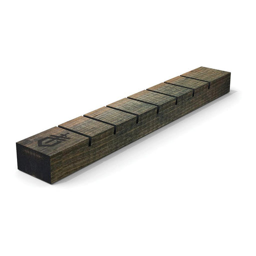 Seven Knife Display Wood