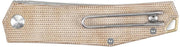 GiantMouse ACE Clyde Liner Lock Natural Micarta Folding Knife — Elmax [GM10562] — product view 2