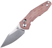 GiantMouse ACE Nazca Crossbar Lock Micarta Folding Knife — Bohler M390 [GM10913] — product view 1