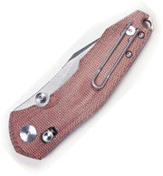 GiantMouse ACE Nazca Crossbar Lock Micarta Folding Knife — Bohler M390 [GM10913] — product view 2