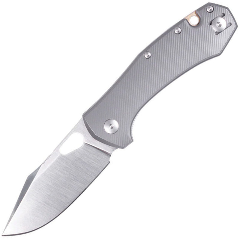 GiantMouse ACE Atelier Liner Lock Folding Knife — Elmax / Gray [GM11323] — product view 1