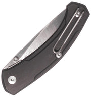 GiantMouse ACE Iona V2 Liner Lock Black Micarta Folding Knife — CPM MagnaCut [GM11620] — product view 2