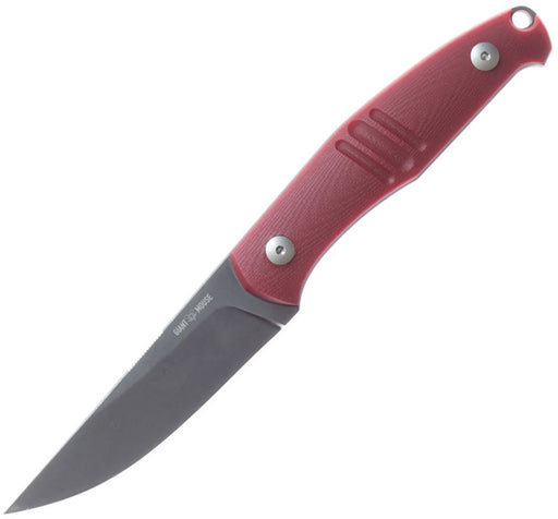 GiantMouse GMF2 Fixed Blade Knife / Red G10 — Bohler N690 [GM11804] — product view 1