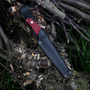 GiantMouse GMF2 Fixed Blade Knife / Red G10 — Bohler N690 [GM11804] — product view 6