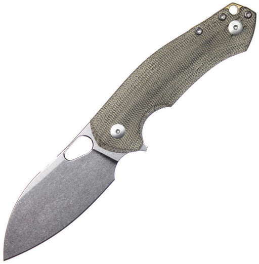 GiantMouse ACE Biblio XL Liner Lock Green Mi Folding Knife — Elmax [GM11811] — product view 1