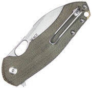 GiantMouse ACE Biblio XL Liner Lock Green Mi Folding Knife — Elmax [GM11811] — product view 2