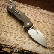 GiantMouse ACE Biblio XL Liner Lock Green Mi Folding Knife — Elmax [GM11811] — product view 4