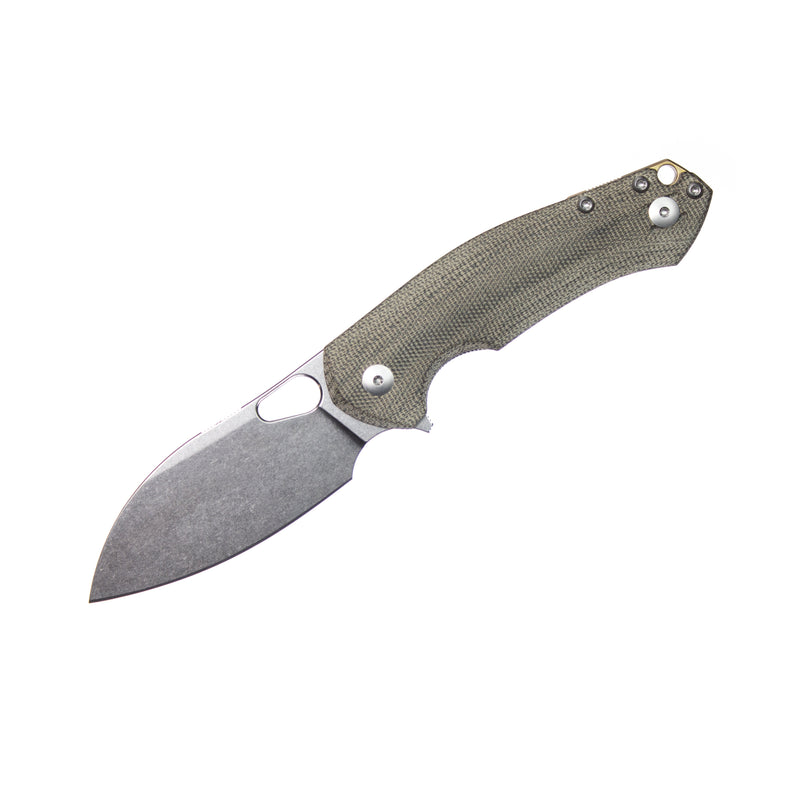 GiantMouse ACE Biblio XL Liner Lock Green Mi Folding Knife — Elmax [GM11811] — product view 5