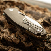 GiantMouse ACE Biblio XL Liner Lock Green Mi Folding Knife — Elmax [GM11811] — product view 7