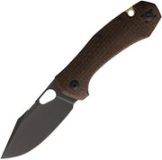 GiantMouse ACE Atelier Liner Lock Burlap Folding Knife — Elmax [GM12092] — product view 1