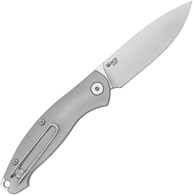 GiantMouse ACE Farley V1 Slip Joint Folding Knife — Elmax / Gray [GM12825] — product view 2