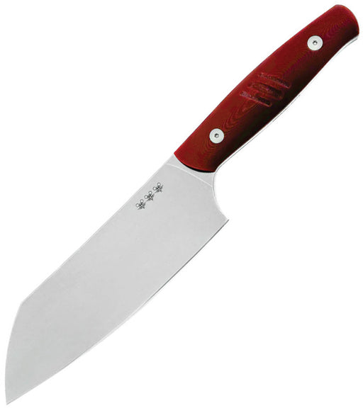GiantMouse Santoku Red G10 Knife — Nitro B [GM12894] — product view 1