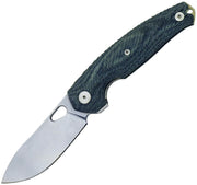 GiantMouse Ace Jagt Liner Lock Denim Folding Knife — Elmax / Blue [GM12979] — product view 1
