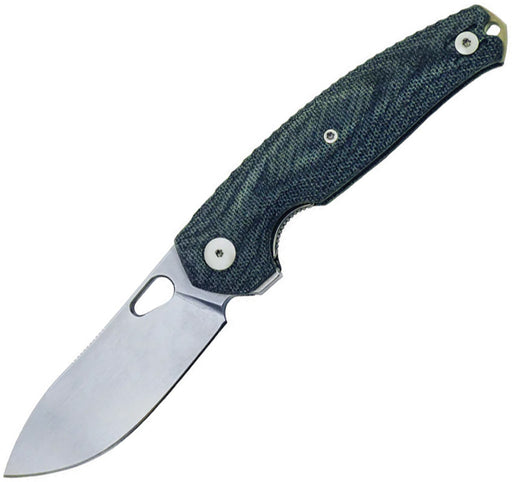 GiantMouse Ace Jagt Liner Lock Denim Folding Knife — Elmax / Blue [GM12979] — product view 1