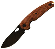 GiantMouse Ace Jagt Liner Lock Burlap PVD Folding Knife — Elmax [GM12993] — product view 1
