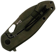 GiantMouse ACE Biblio Frame Lock Blackout Folding Knife — Bohler M390 [GM13280] — product view 2