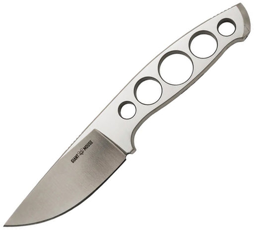 GiantMouse GMF5 Fixed Blade Knife / Satin — Bohler N690 [GM13389] — product view 1