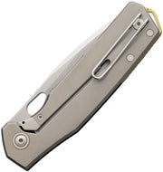 GiantMouse Ace Zoobie Frame Lock Ti G10 Folding Knife — Elmax / Black [GM13594] — product view 2